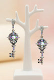 Western Rhinestone Key Post Earring