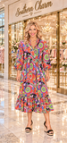 Colorful Printed Dress