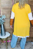 Mustard Fall cardigan