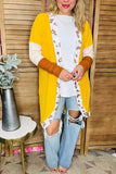 Mustard Fall cardigan
