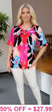Spring Floral Bloom top