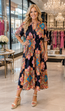 NEW Boho Printed Dress
