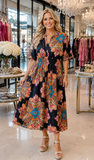 NEW Boho Printed Dress