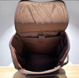 Western Genuine Leather cow hide backpack w/ tooling & concho