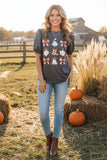 * Halloween grey top