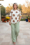 Western Pumpkin top