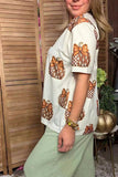 Western Pumpkin top