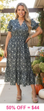 Beautiful New Floral Midi Dress