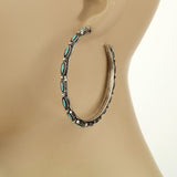 Turquoise Hoop Earrings