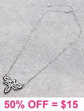 Western boot stitch design necklace