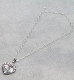Western Horse Heart pendant necklace