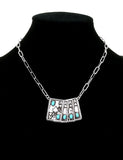 Aces playing cards necklace
