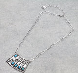 Aces playing cards necklace