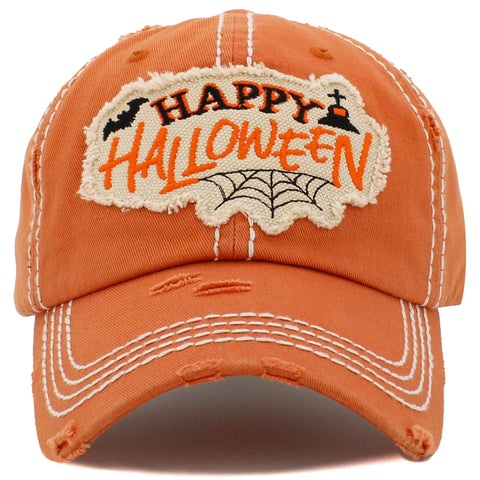 Happy Halloween cap hat
