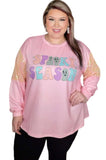 Spooky Season sequin long sleeve top