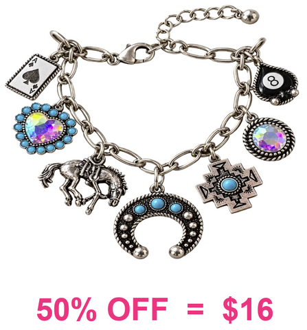 Western Lucky Charm Bracelet
