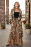 Leopard Duster cardigan