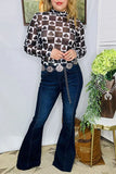 Poker checkered mesh top