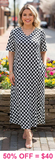 BEST SELLER : Checkered Maxi
