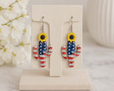USA Cactus earrings