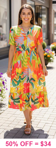 Summer Midi Dress Shop Southern Charm Summer Midi Dress Shop Southern Charm