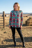 Tribal Long Sleeve Top