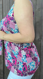 Paisley patchwork Sleeveless top