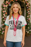 YEE HAW graphic tee