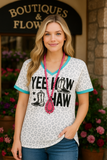 YEE HAW graphic tee