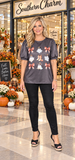 * Halloween grey top