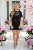 3X : Black 2 piece set with pearl trim