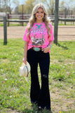 Desert Dreams pink graphic tee