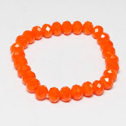 *Orange Crystal Bracelet*