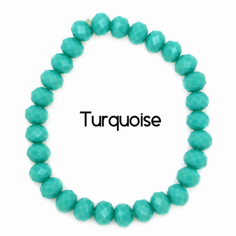 Turquoise Crystal Bracelet